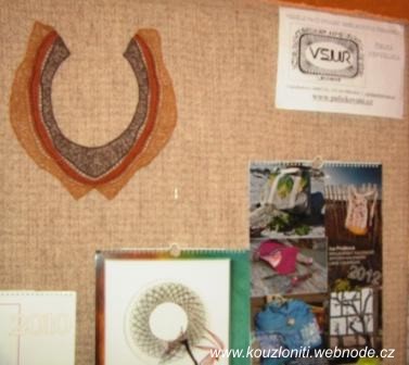 11 - prezentoval  se i VSUŘ (Vzdělávací spolek uměleckých řemesel) Ivy Proškové z Prahy