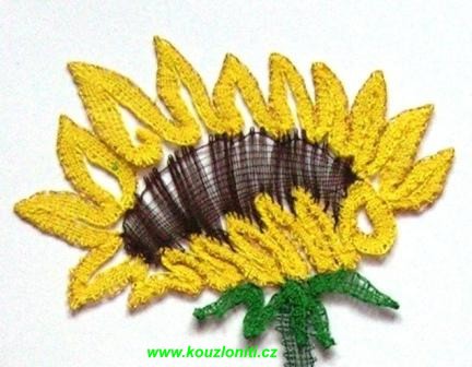 10 - detail květu slunečnice