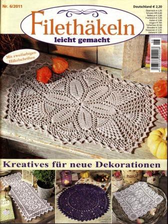 66 - časopis Filetové háčkování č. 6/2011