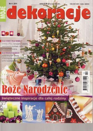 73 - časopis Moje dekorace č. 4/2011 - v polštině